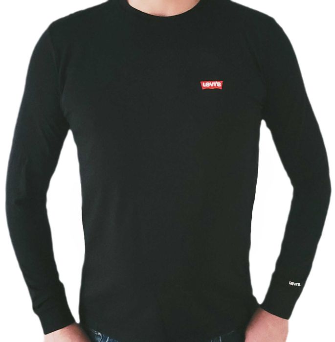 Bluzka męska Levis Longsleeve czarna