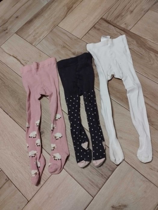 Rajstopy zestaw 86/92 H&M