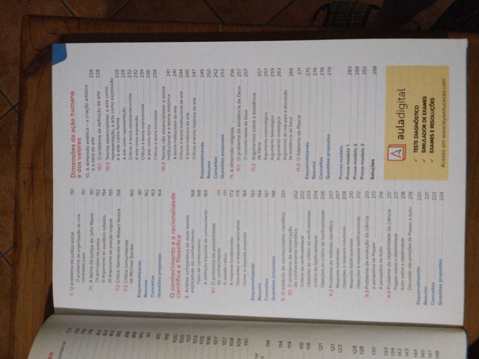 Exame Filosofia 11ºano - LEYA