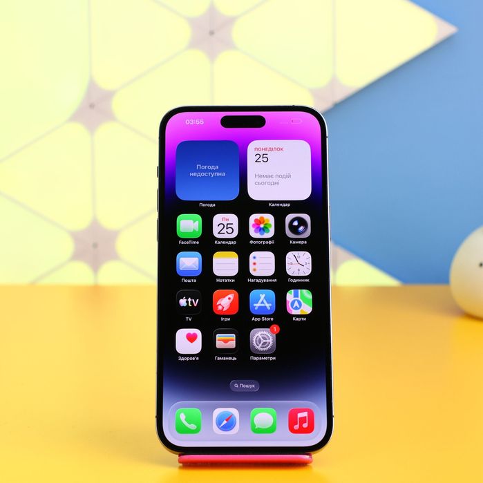 Смартфон Apple iPhone 14 Pro Max 128GB Deep (166609) Б/У З ГАРАНТІЄЮ