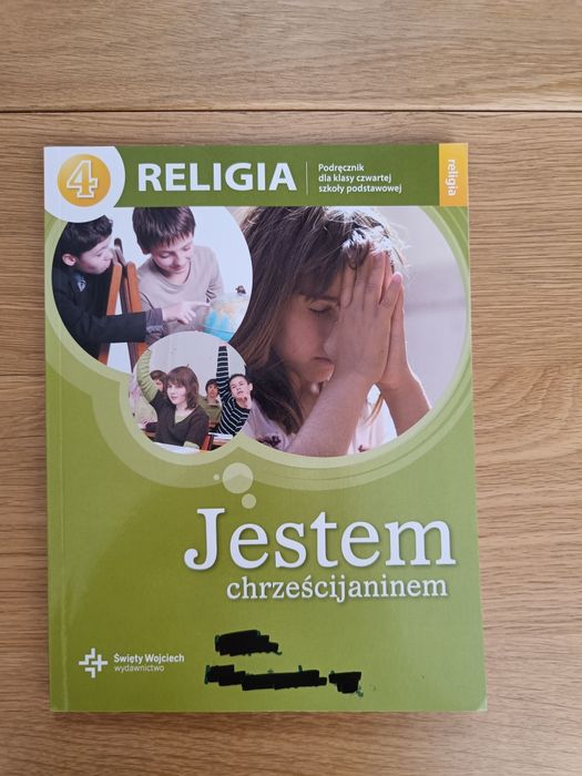 Podręcznik i karty pracy Jestem chrześcijaninem religia klasa 4
