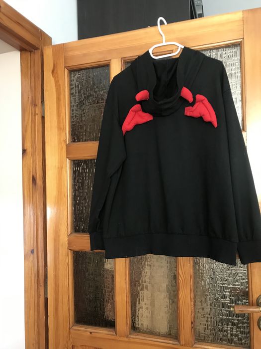 Bluza doabeł czarna z kapturem r. M Butik