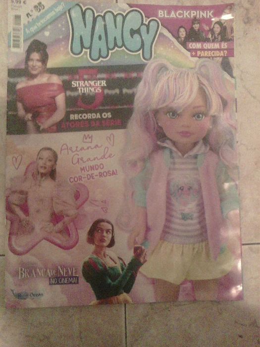 Nancy Magazine Issue 65 + Stranger Things Poster, Free CTT Shipping