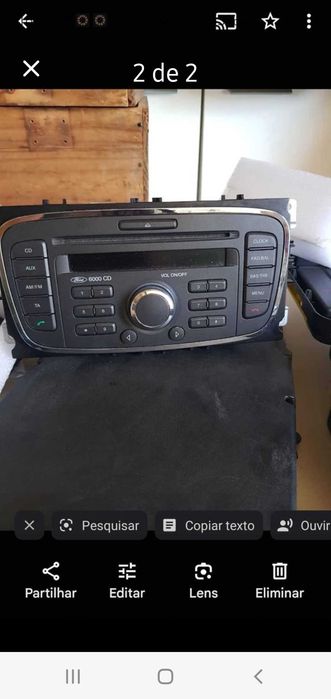 Autorradio  sony
