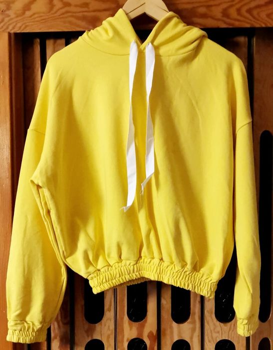 Nowy Żółty Bawełniany Dres M/L, Wassyl