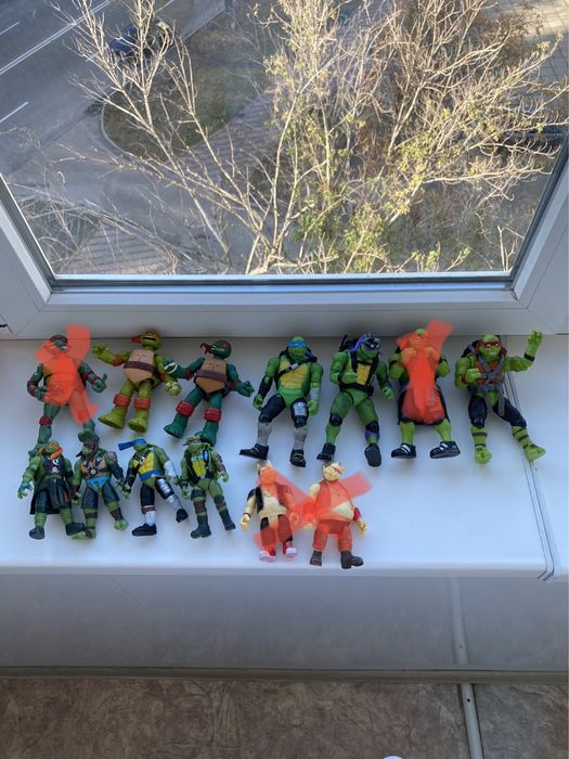 Ніндзя черепашки фігурки