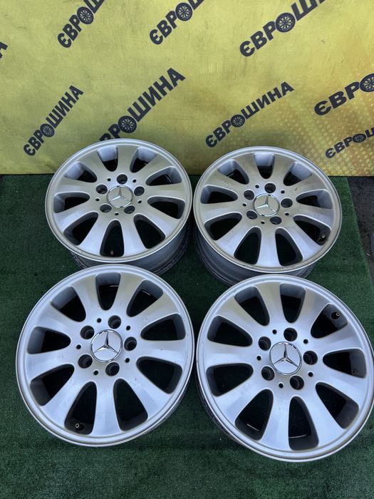 Диски титани 5:112r15 Mercedes Склад б/у оригінал