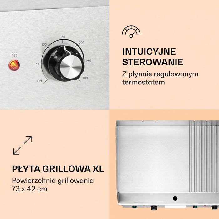 Grill gastronomiczny elektryczny Klarstein