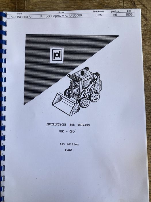 Mini ładowarka bob cat UNC silnik 3 cylindry zetor