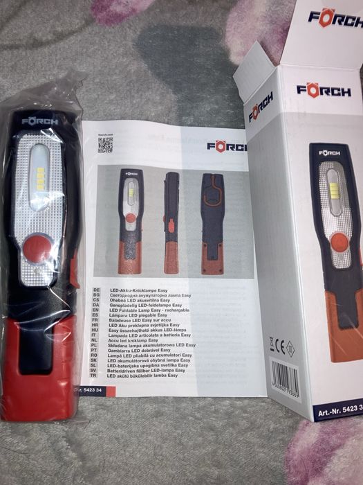 Lampa akumulatorowa łamana LED Easy