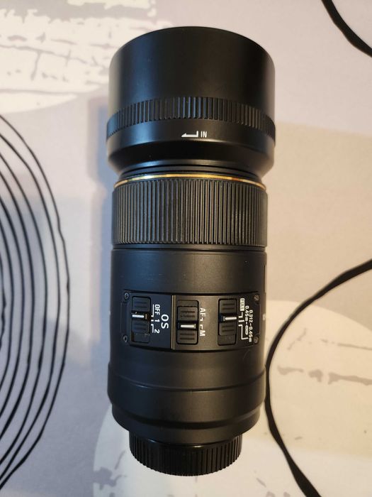 Sigma 105mm f/2.8 EX DG OS HSM macro montagem Nikon