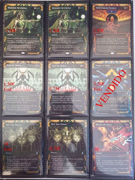 Mtg Secrets of Strixhaven Mystical Archive - Cartas desde 0,75€