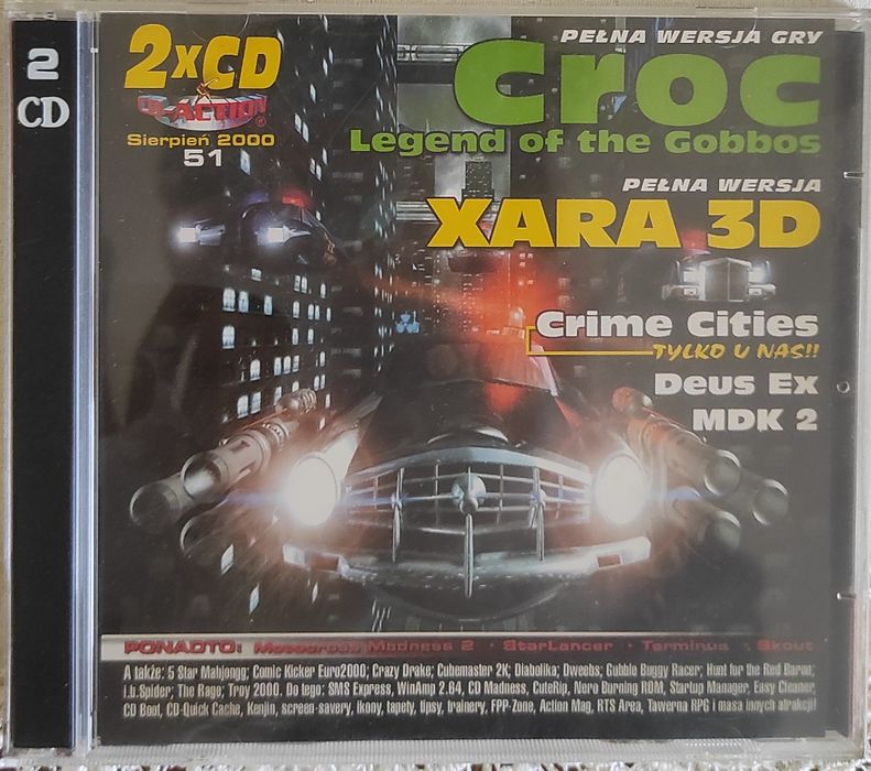 Croc i Xara 3d pełne wersje na PC