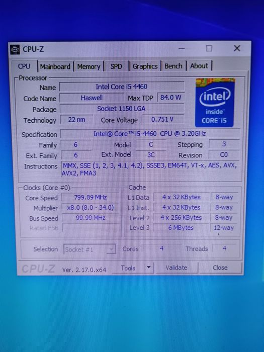 Komputer Intel i5 4460, 8GB ram