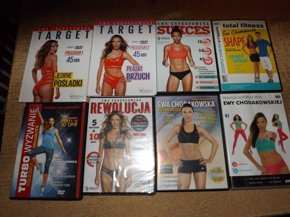 Ewa Chodakowska, Target, Pierwsza autorska dvd i inne