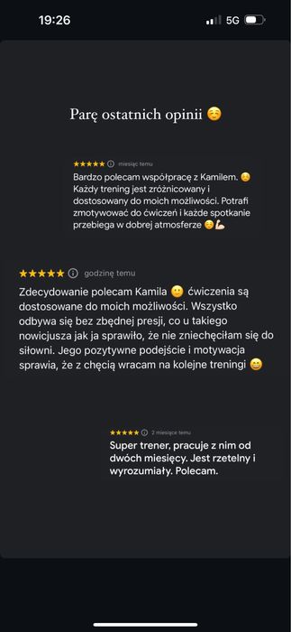 Trener personalny Łódź FitFabric
