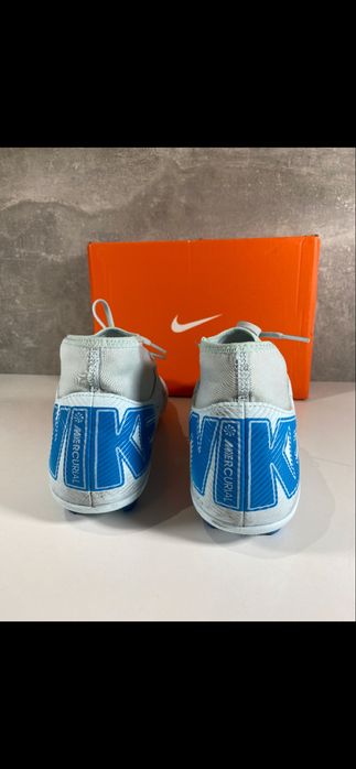 Korki Nike Mercurial Superfly 10 niebieskie rozmiar 42,5