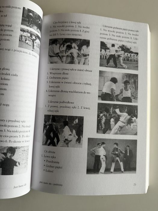 Jeet Kune Do Bruce Lee książka PL wersja językowa