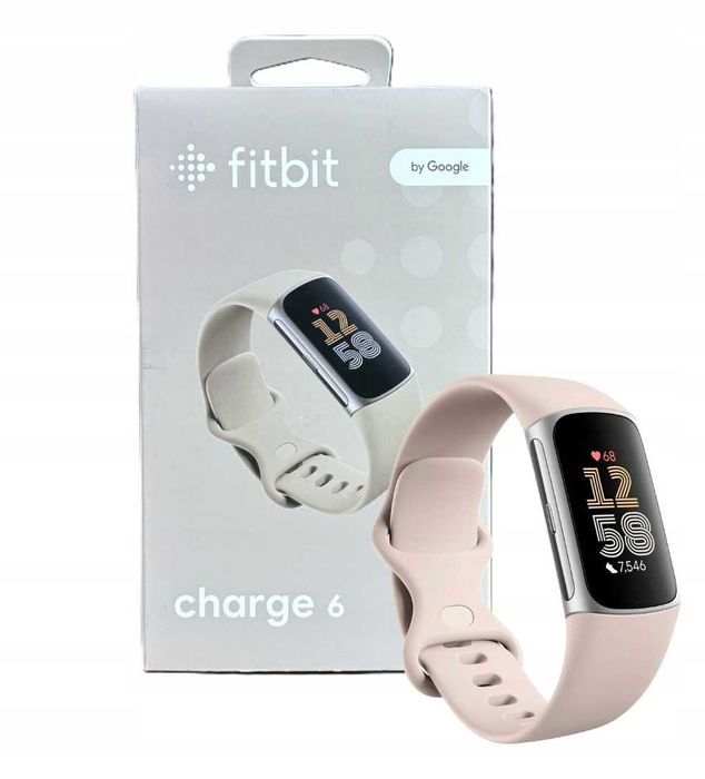 Smartband Fitbit Charge 6 By Google Srebrny Nowy
