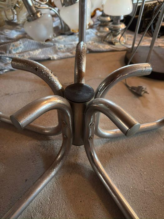 Mesa de vidro antiga