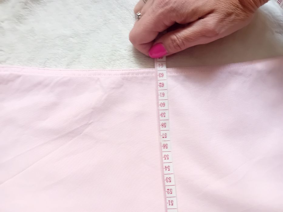 #Carry koszula na krótki rękaw pudrowy róż 3 XL jak nowa