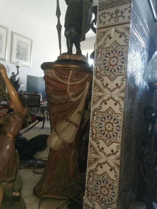 colunas de loiça decorativas