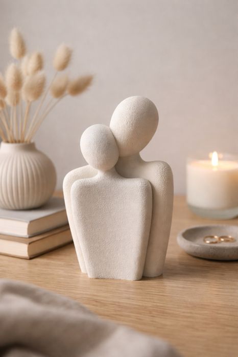 Valentine's Day Lovers Statue