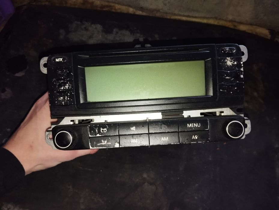 Магнітола VAG+ пластикова накладка магнітоли