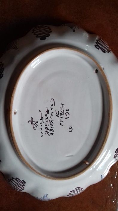 Louça de Coimbra - Pintada à mão e assinada