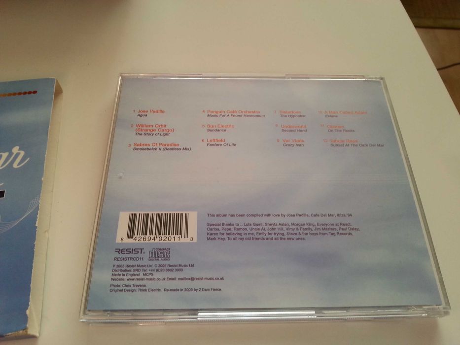 Płyta CD Cafe Del Mar IBIZA