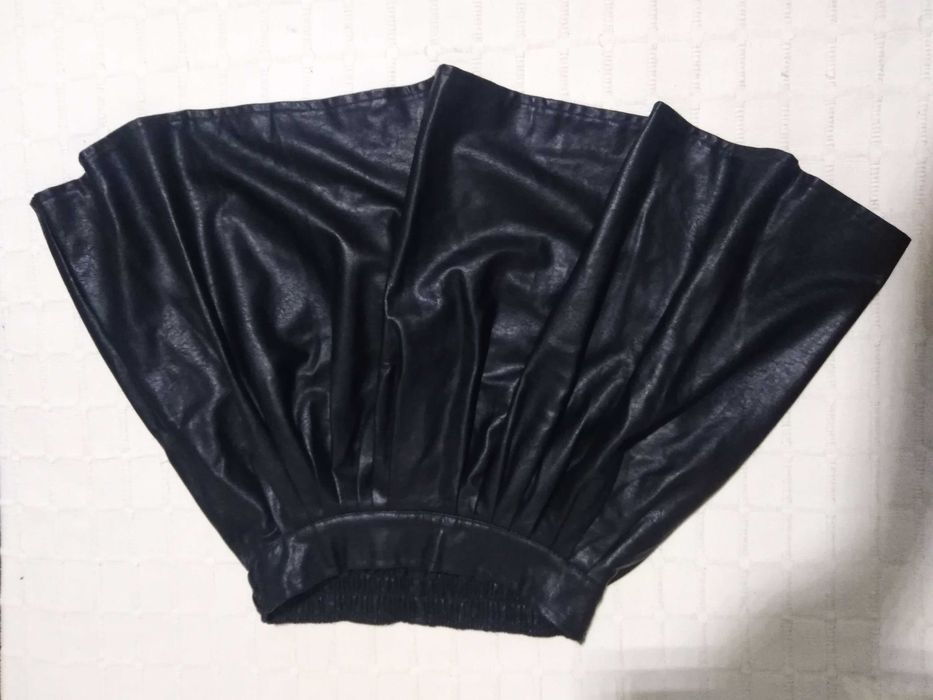Black Skin Skirts M