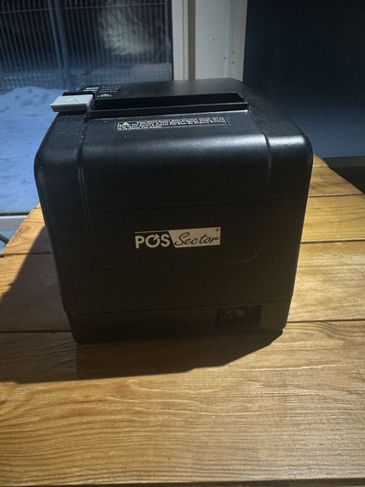 Принтер чеків POS Sector 80 мм з автообрізачем (USB + LAN)