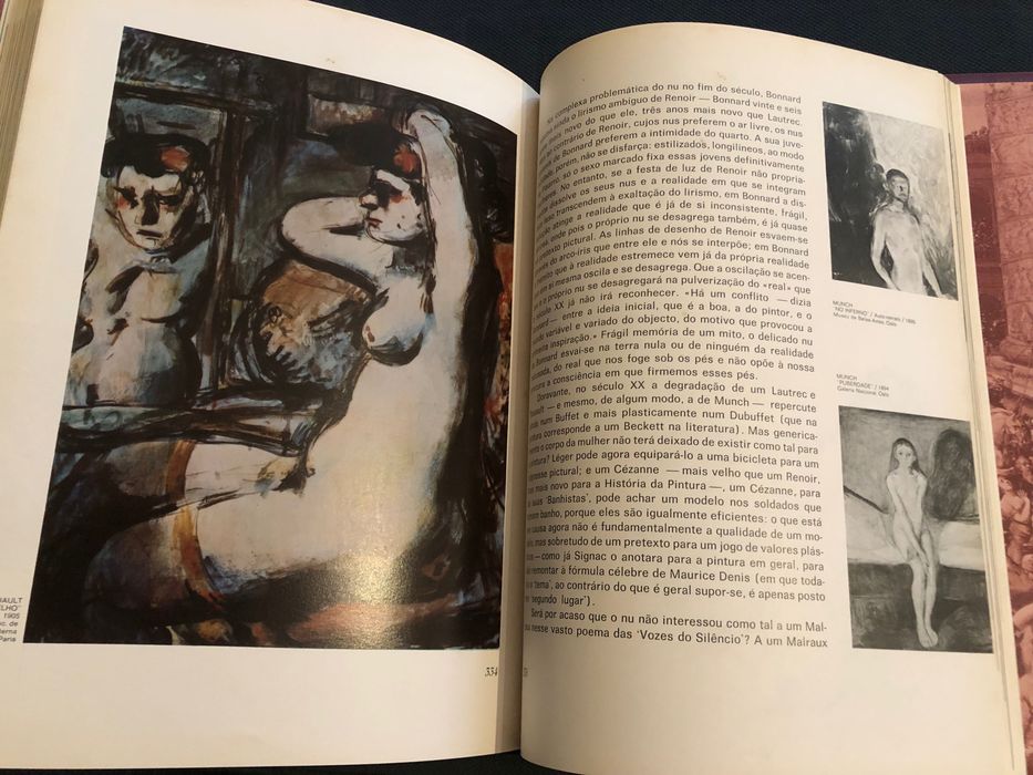 O Nu e a Arte (J .A. França-Sophia-António Pedro-Eduardo Lourenço)