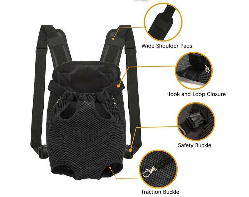 Рюкзак-переноска для котів і собак