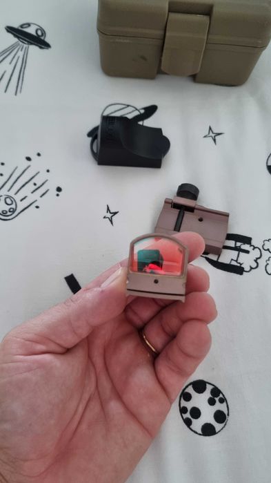 Mira para arma de airsoft