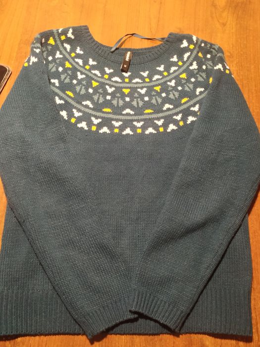 Sweter s/m kolor morski