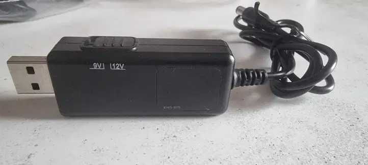 Інвертор підвищуючий с 5В на 9-12В для роутера USB-5.5x2.1