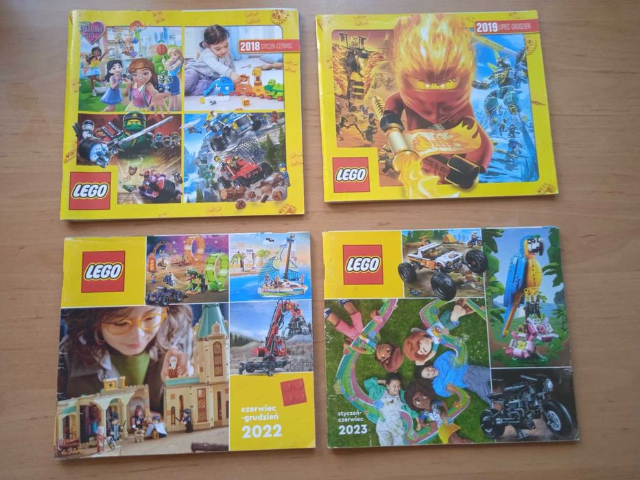 Katalogi Lego 13 sztuk