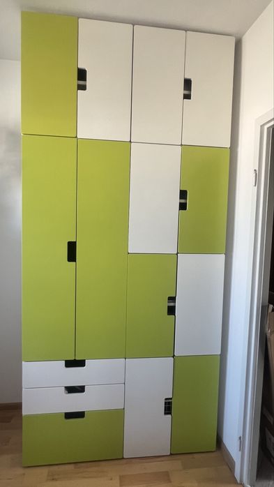 Wysoka szafa SMÅSTAD - Ikea