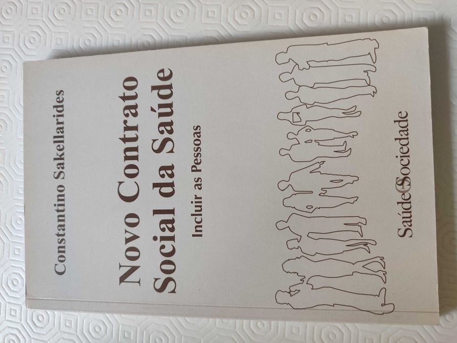 Livros Sociologia da Saúde: Novo Contrato Social da Saúde + Ouvir com Outros Olhos + Saberes e Poderes no Hospital