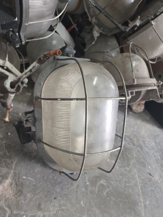 Lampa industrialna PRL ZAOS