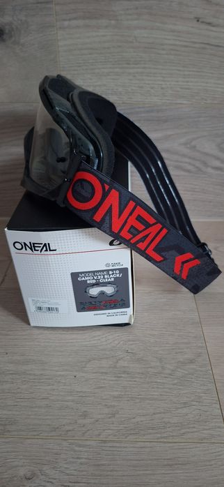 GOGLE O'NEAL Camo v.22 black/red -clear