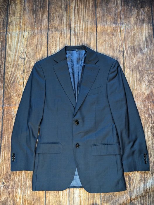 Granatowa marynarka Suitsupply vitale barberis canonico navy blazer