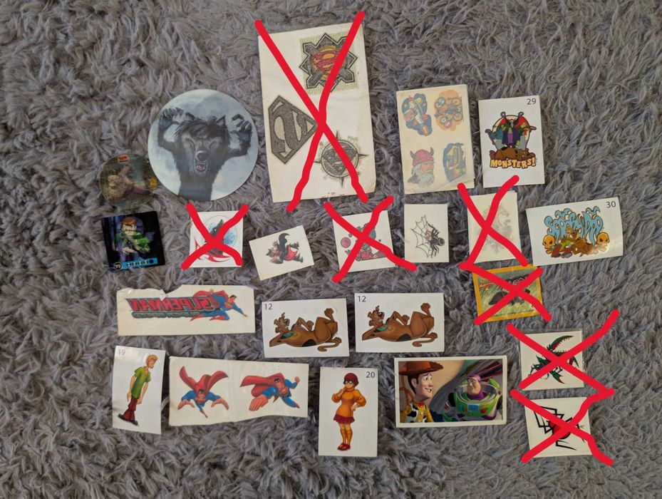 Miks 15 Tatuaży Naklejek Tazo