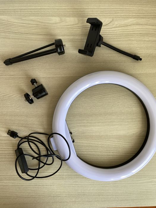 Ring Light LED com tripé