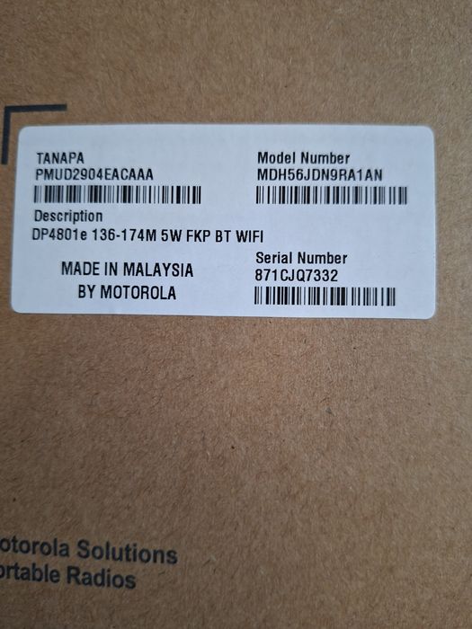 Рация Моторолла DP 4801 e.