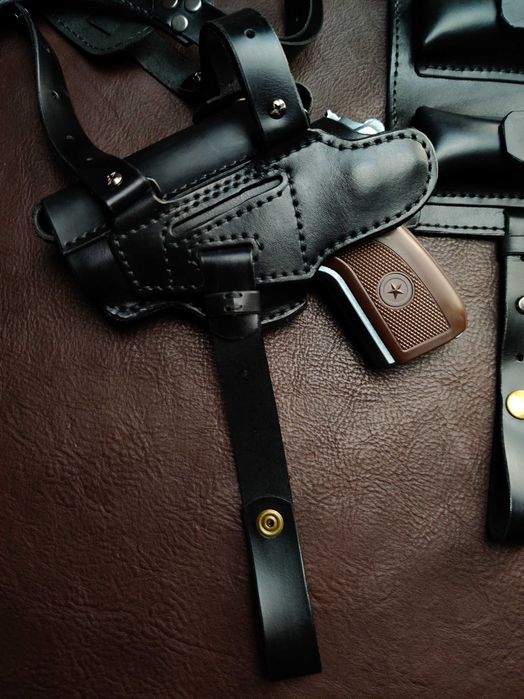 Шкіряна оперативна кобура  ПМ CZ, Форт, АПС, Sig Sauer, H&K, GLOCK