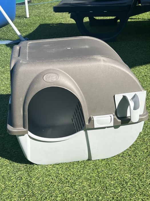 Casa de Banho para Gato - WC Gato Omega Paw