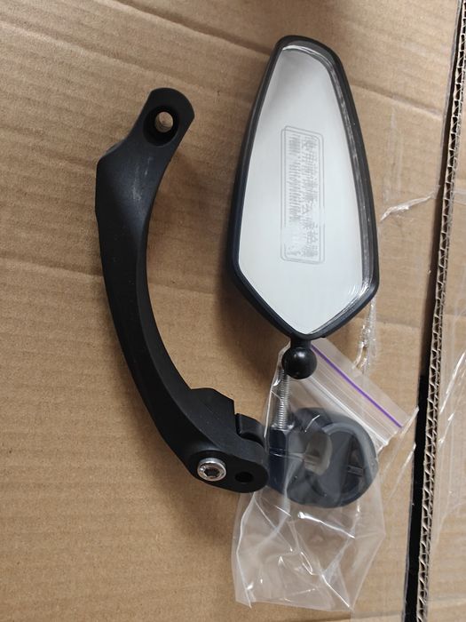Зеркало левое на самокат велосипед байк