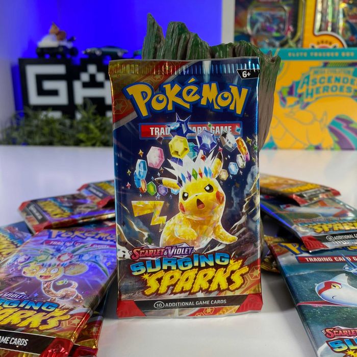 Картки Колекційні Pokemon Scarlet & Violet Surging Sparks карточки ПОкемони Скарлет та Вайлет ориігнал
